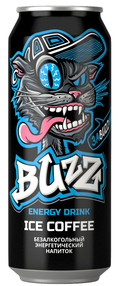 Энергетический напиток «BUZZ»-ICE COFFEE