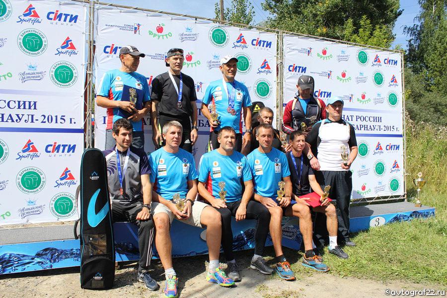 В Барнауле завершился чемпионат России по биатлону среди ветеранов. Фоторепортаж