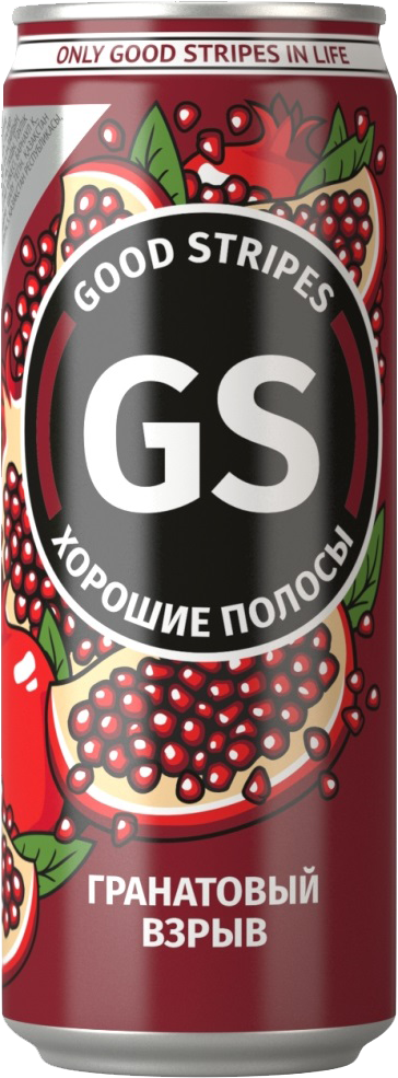 Напиток Good Stripes со вкусом граната Гранатовый взрыв